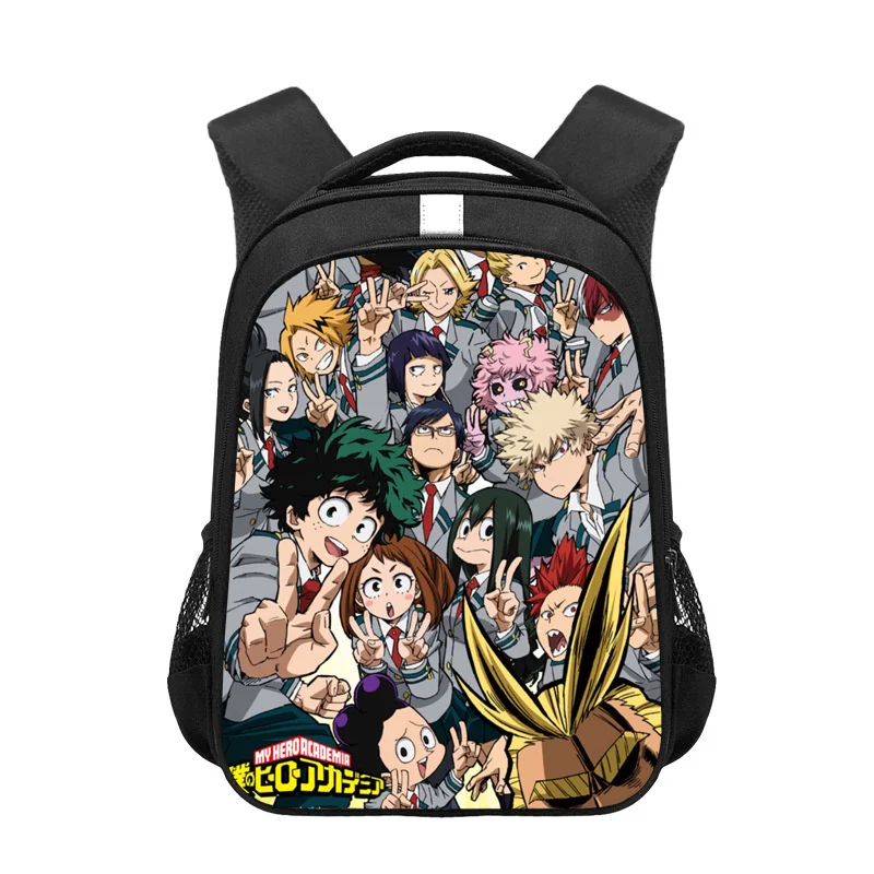 

Рюкзак с популярным рисунком моя геройская академия, школьный рюкзак для детей, для мальчиков и девочек, ежедневный красивый рюкзак, детски...
