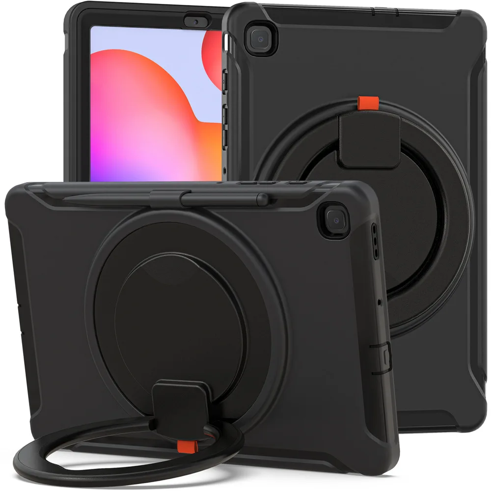 

Чехол для Samsung Galaxy Tab A S6 Lite SM-P610 10,5 дюймов 2020, противоударный защитный прочный чехол для планшета + ручка