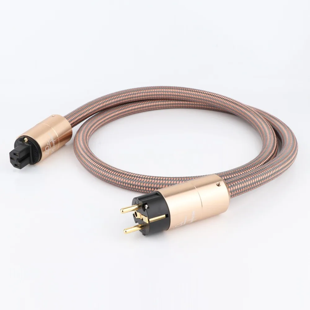 Шнур питания HI End Schuko стандартный шнур европейского стандарта HI-Fi сетевой кабель