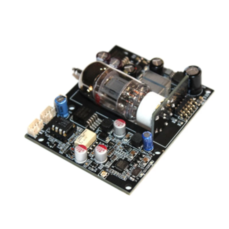 

TSQ875 Receiving Board 12AU7 Tube for CSR8675 Bluetooth 5.0 Audio Receiver Board ES9018 Decoder DAC 12S Digital Signal APTX AUX