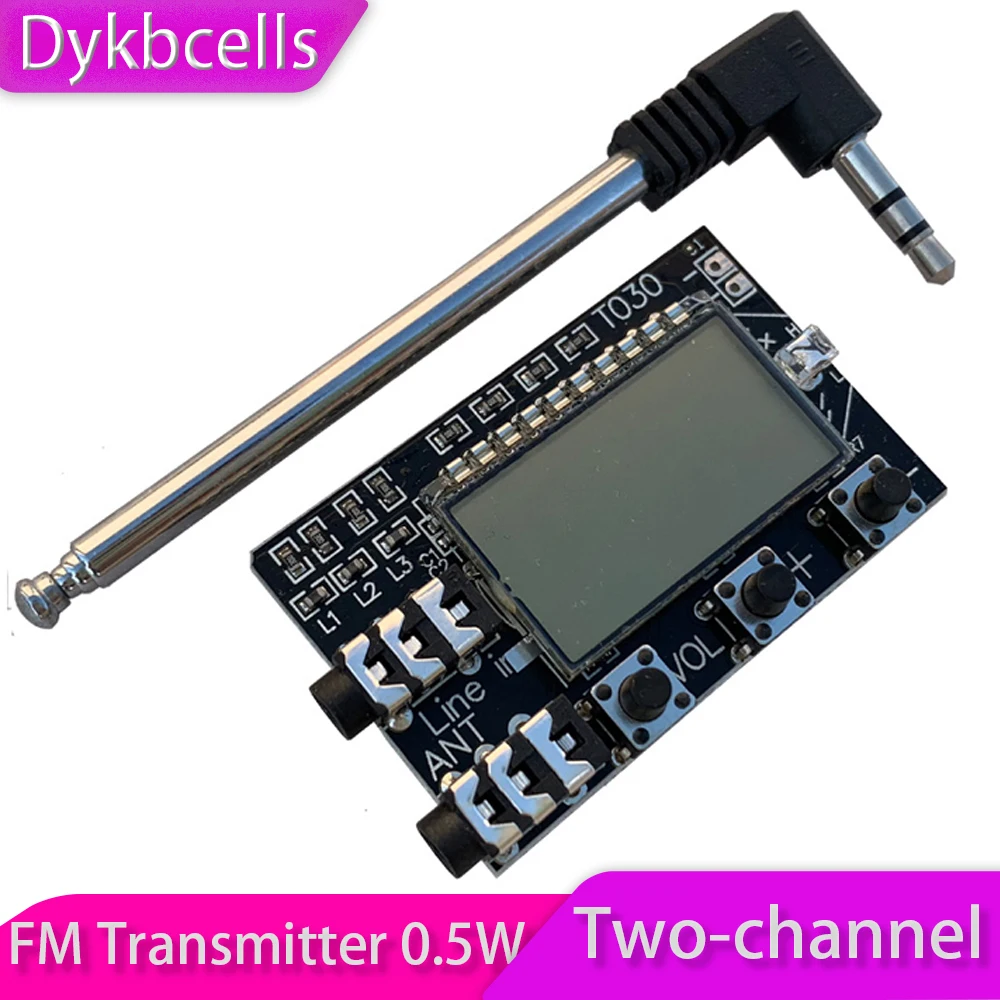 Dykbcells DC 3V-12V стерео FM-передатчик модуль 76M-108Mhz плата беспроводная передача аудио