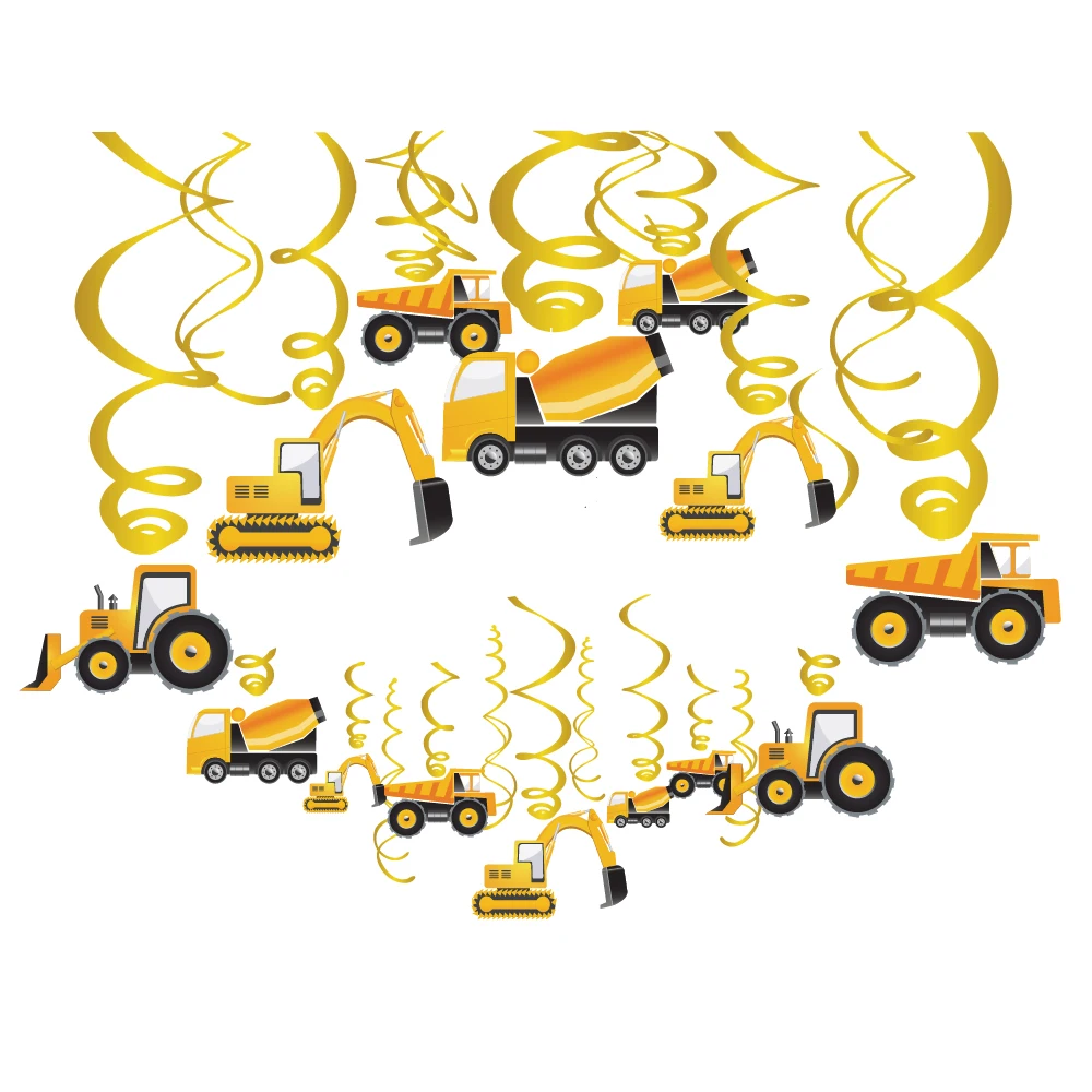 Потолочная Гирлянда для детского дня рождения|Флажки вымпелы и конфетти| |