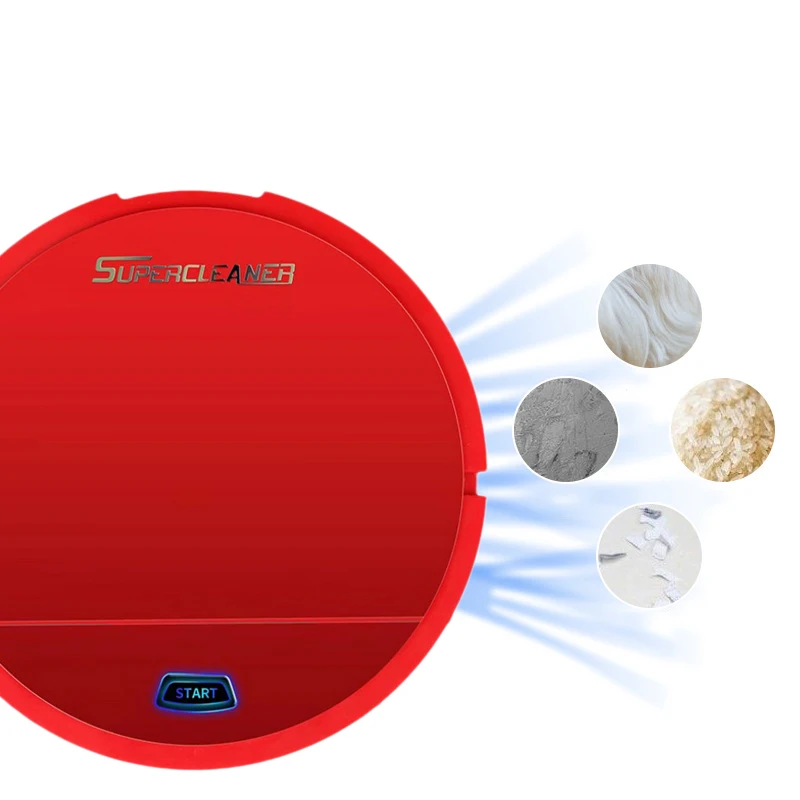 Robot Vacuum Cleaner Wet Sweeper Dust Dry and Floor Smart Automatic Battery Edition | Мебель