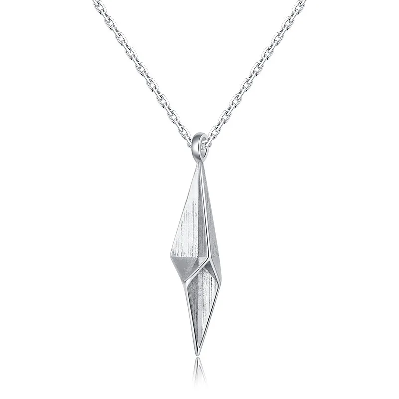 

Vintage Geometric Rhombus Locket Necklace For Man Link Chain Silver Choker 2021 Fanshion Jewellery Trend Free Shipping