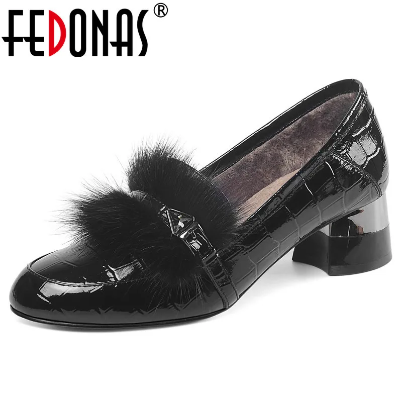 FEDONAS в европейском стиле элегантные женские зимние теплые вельветовые кофты для