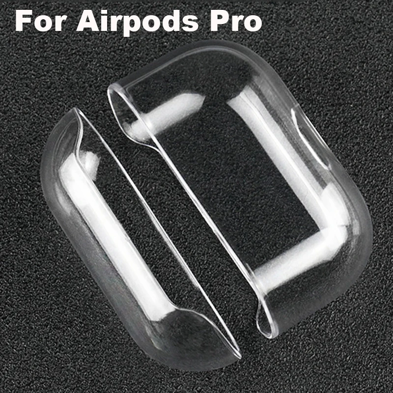 JINSERTA, прозрачный чехол для Airpods Pro, Жесткий Чехол для ПК, защитный чехол для Airpods 3, зарядное устройство, аксессуары, Прямая поставка