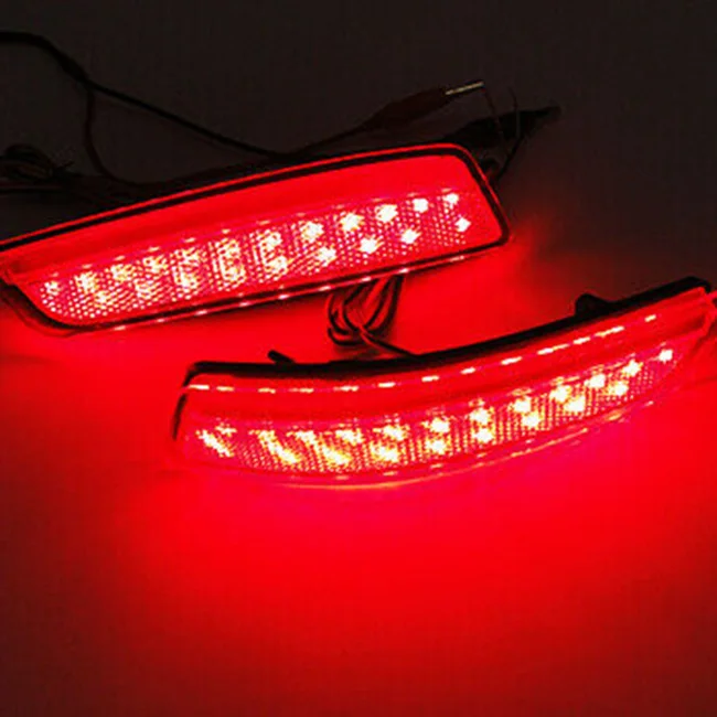 Автомобильный задний бампер светильник Светодиодный отражатель тормозной для