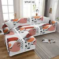 colorful morandi sectional sofa cover leaves sofa protection covers plant extendable cover for sofa european style sofa cover