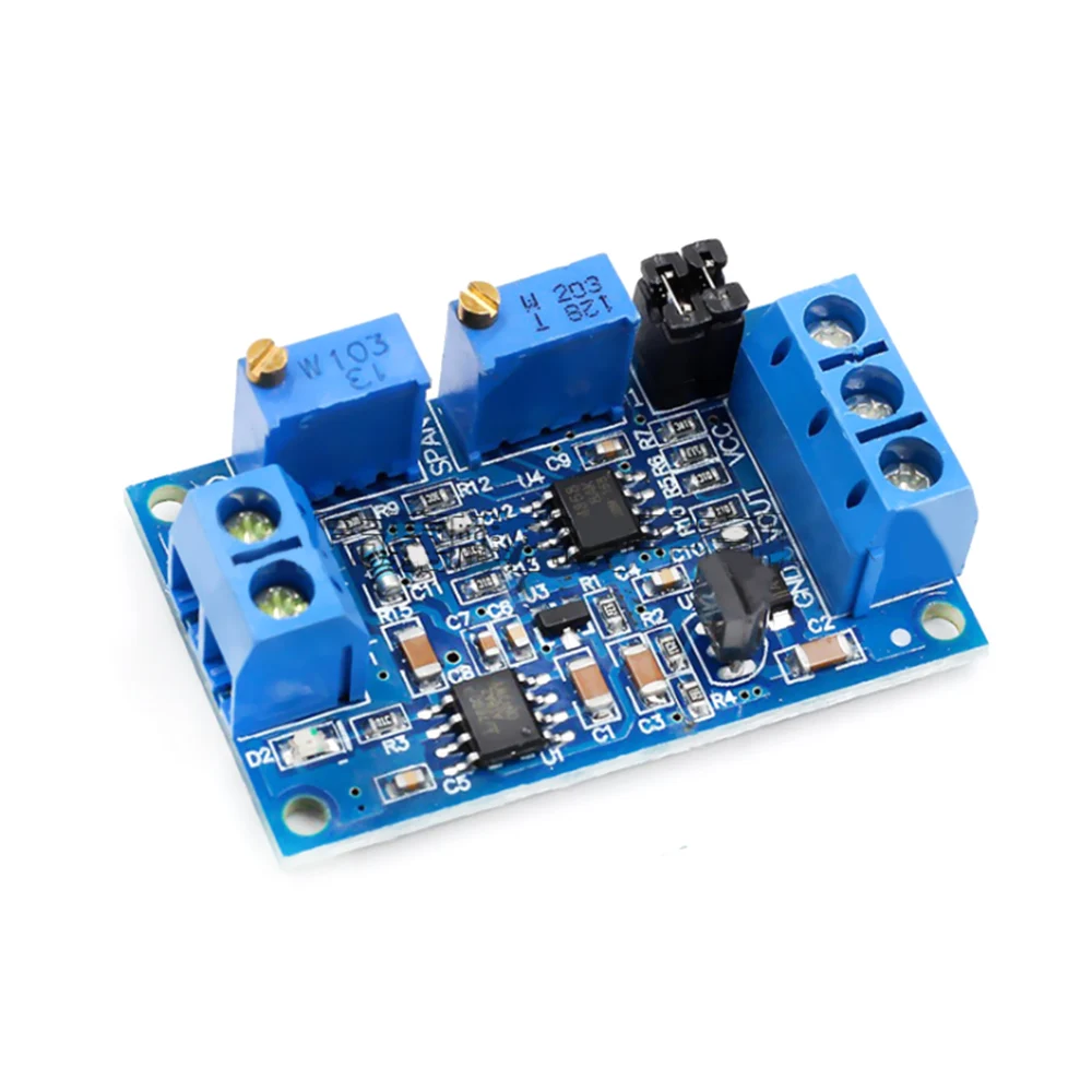 

0 -20mA/4 -20mA to 0- 3.3V/0 -5V/0 -10V Current To Voltage Module Voltage Transmitter Signal Converter Module
