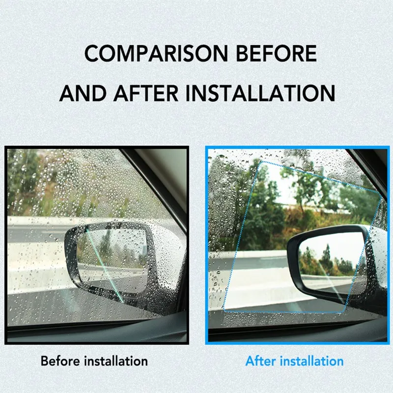 Новинка 2021 Автомобильное зеркало заднего вида водонепроницаемая защитная