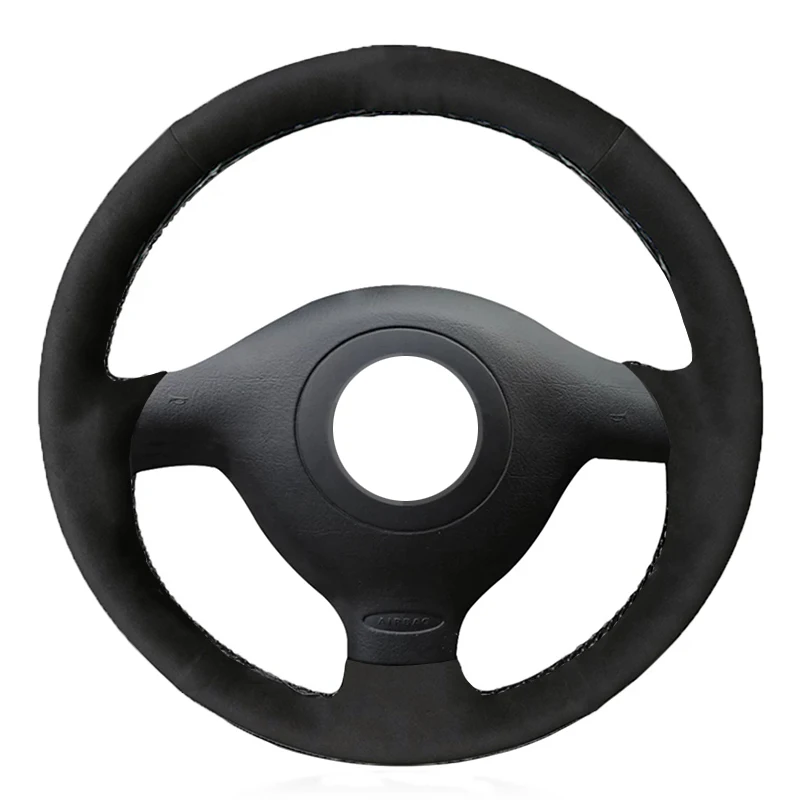 

Alcantara Leather Suede Car Steering Wheel Cover for Volkswagen VW Golf 4 Passat B5 1996-2003 Polo 1999-2002