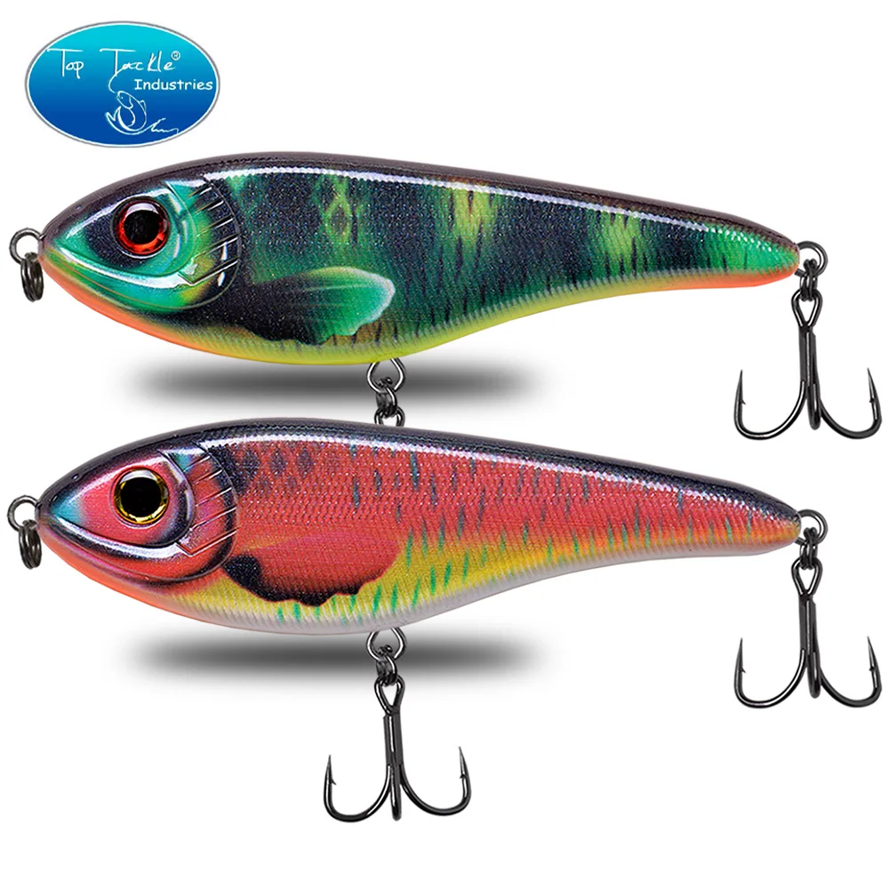 150 мм 81 г 24 цвета CFLURE медленно тонущий JerkBait Muskie Pike Big VIB Bass рыболовная приманка