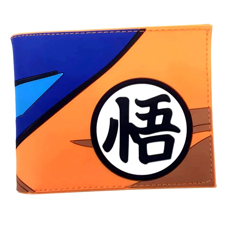 Dragon Ball Z кошелек аниме мультфильм Saiyan Goku кошелек с отделением для монет и карт