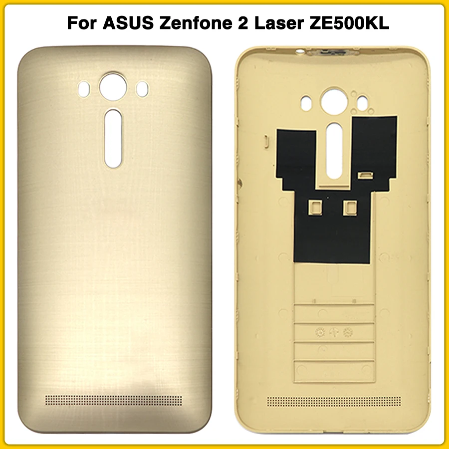 ZE500KL задний Чехол для ASUS Zenfone 2 Laser ZE500KL Задняя крышка батареи задняя крышка батарейного отсека задняя крышка