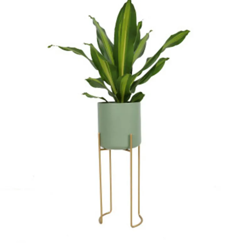 Скандинавские модные напольные Цветочные подставки monstera spring feather bamboo taro
