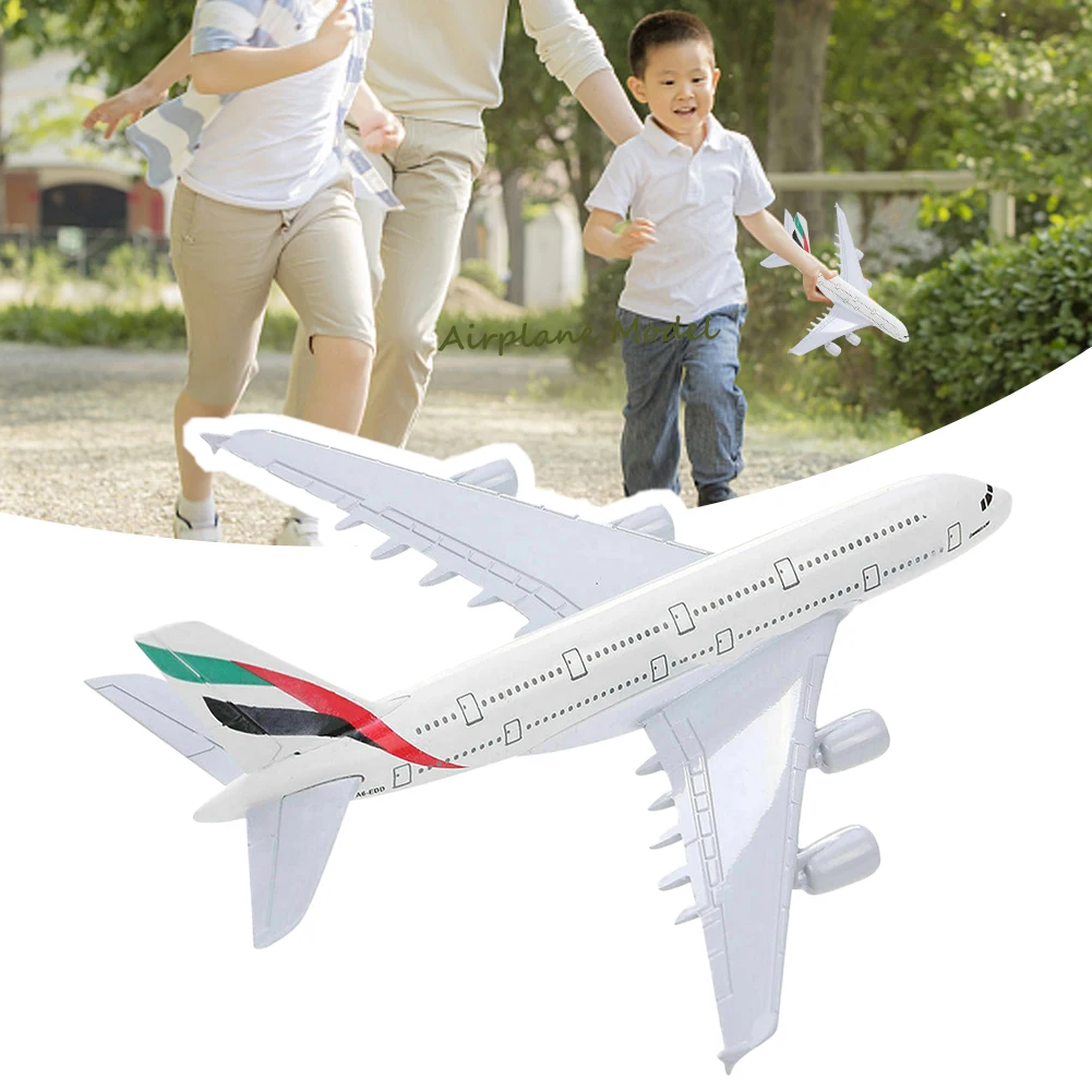 Модель самолета A380 для украшения дома и на столе 1:400 | Дом сад