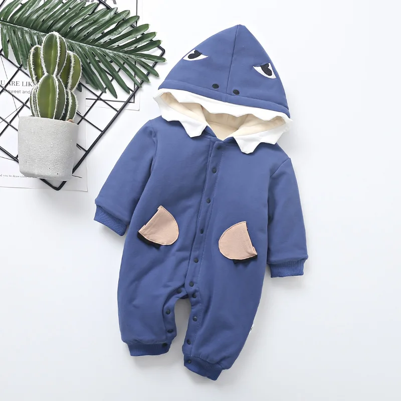 Зимние детские комбинезоны толстовки для новорожденных комбинезон маленьких