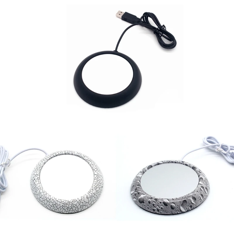 

USB Coffee Mug Warmer Coaster, Electric Grain Cup Heater Milk Tea Heating Plate