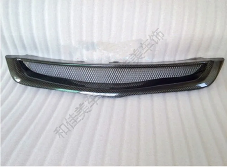 Подходит для Honda Accord 03-07 7 gen carbon fiber автомобильный гриль высокого качества