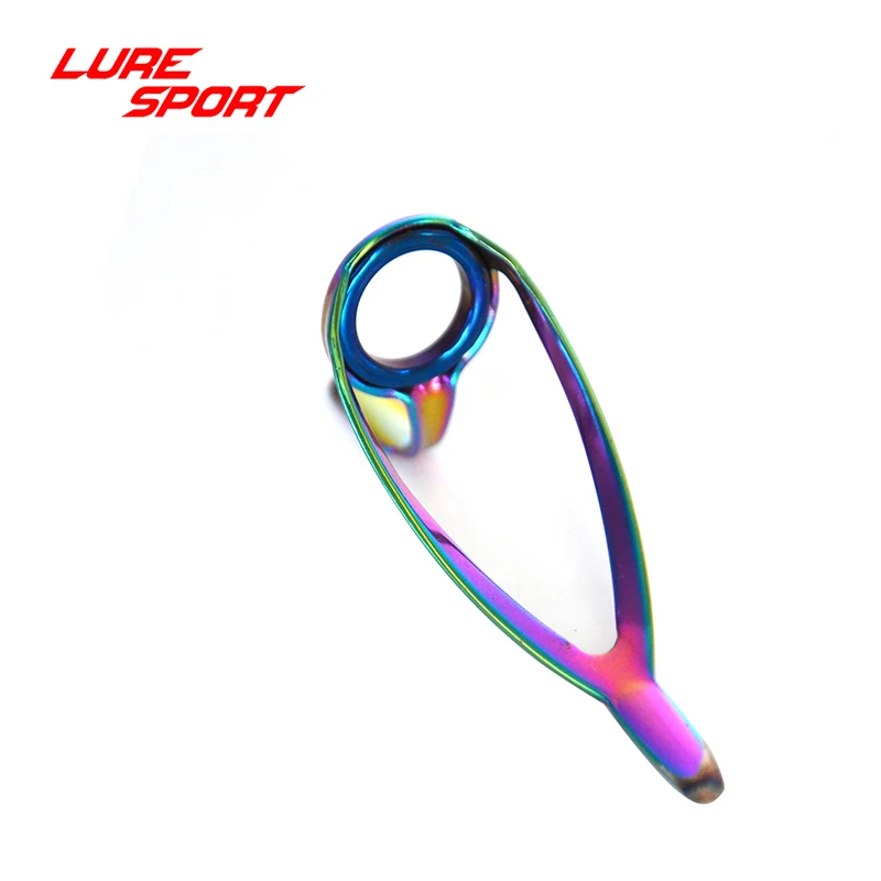 LureSport 5 шт. Радужная рамка синее кольцо LC направляющая удилище строительный