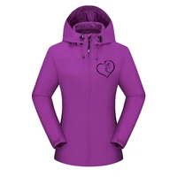 fashion women jackets outdoor waterproof soft shell coats winter warm windbreaker casual hooded long sleeve hiking zipper tops