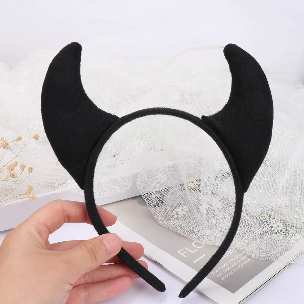 Деформационный головной убор с рогом красного дьявола декоративный реквизит для