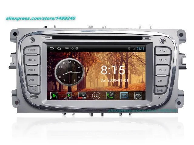Liandlee 2 Din Автомобильный Android GPS навигация Navi для Ford C-Max 2008 ~ 2011 карты CD DVD Palyer Радио HD