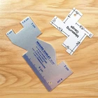 Прецизионный измеритель швов, металлический, для квилтинга, линейка портного, шаблон, линейка для шитья, для самостоятельного лоскутного шитья, принадлежности для рукоделия