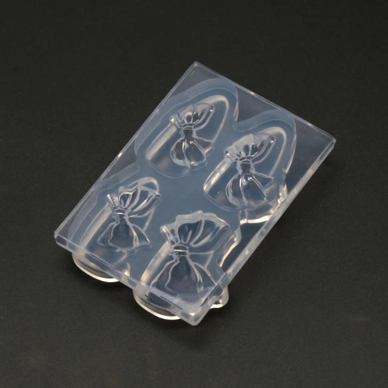 

Silicone 3D Stereo Mini Bowtie Carving Mold Nail Art Mould Bowknot Template Silicone Resin Mold Nails Art Crafts Tools