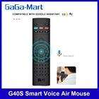 G40SG20S Pro Smart Voice Air Mouse 6-осевой гироскоп ручной пульт дистанционного управления IR Learning для Smart TV Android TV BOX PC