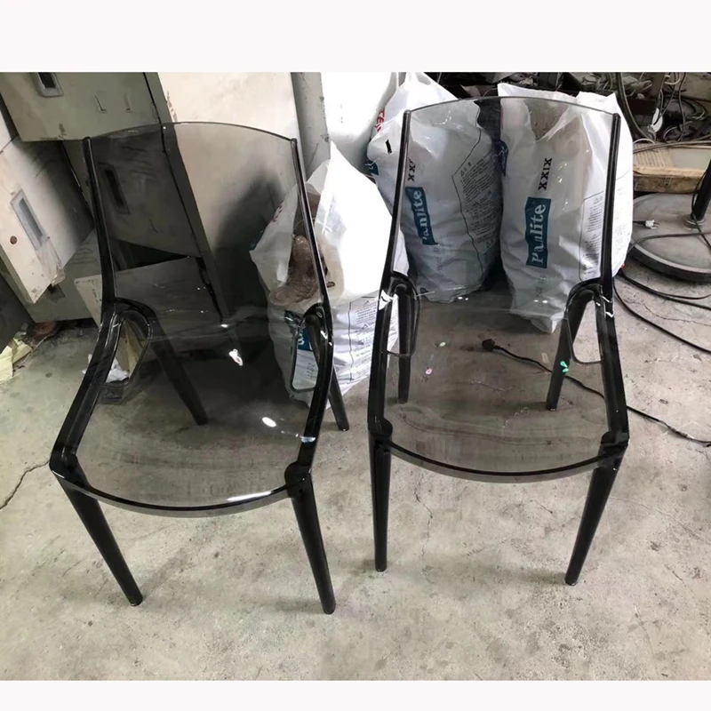 

Nordic creative transparent chair simple plastic leisure chair fashion coffee chair designer restaurant chair balcony chair