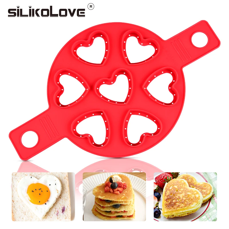 SILIKOLOVE антипригарная блинница чайник яйцо Плита силиконовые формы для блинов