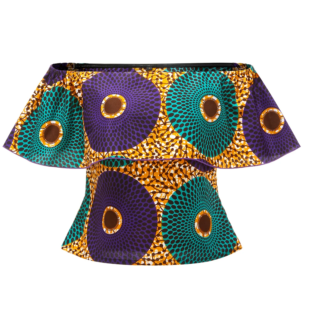 Африканская одежда для женщин модный топ традиционная Африканский женский на