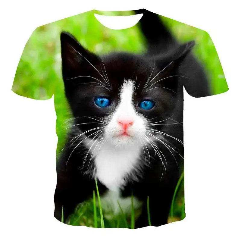 

2020 New 3d Printing Men 'S T -Shirt Animal Style Hip Hop Style 3d Printing 3d Printing Quick Drying T -Shirt Xxs -6xl ,