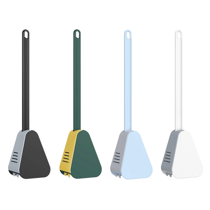 

Golf Toilet Brush No Dead-End Wall-Mounted Long-Handled Toilet Brush Bendable Brush Head to Clean Easily