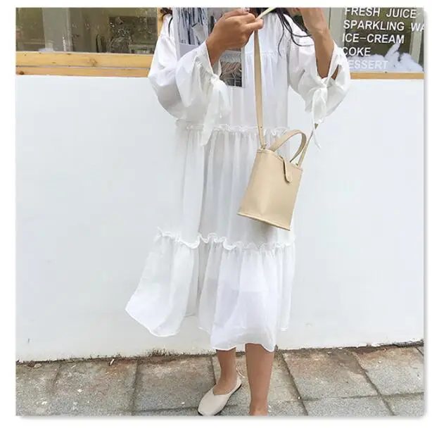 

Fashion female bucket mini bag one shoulder women's handbag girl small handbag casual style mjRR2