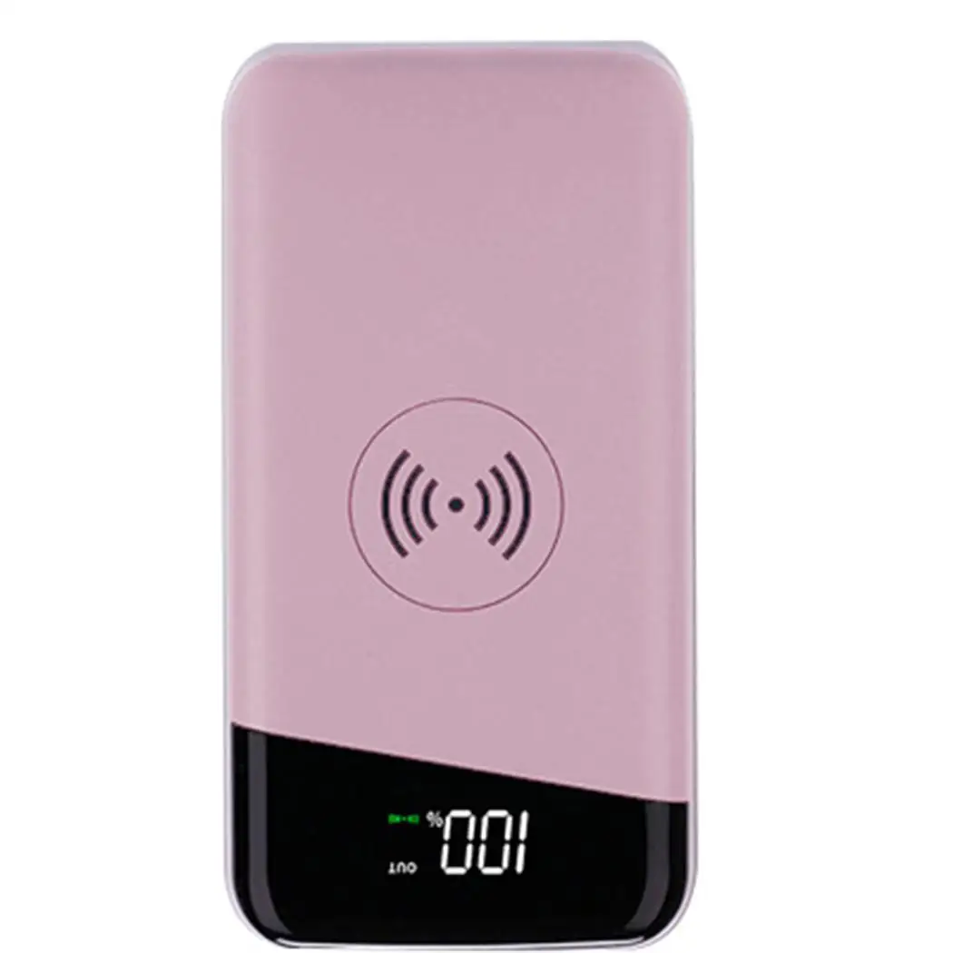 Беспроводное портативное зарядное устройство 30000 мАч power Bank для Xiaomi Mi 9 iPhone samsung