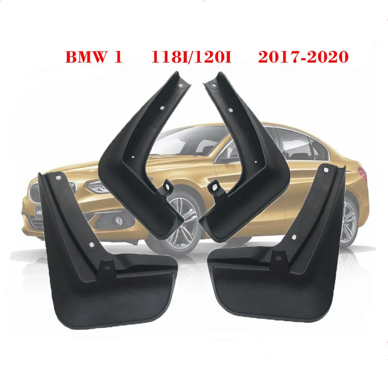 

4PCS 1 SET Car Mudguard forBMW 1 series 118i/120i 2017-2020 4PCS/SET ABS PP /PVC material Car Flare