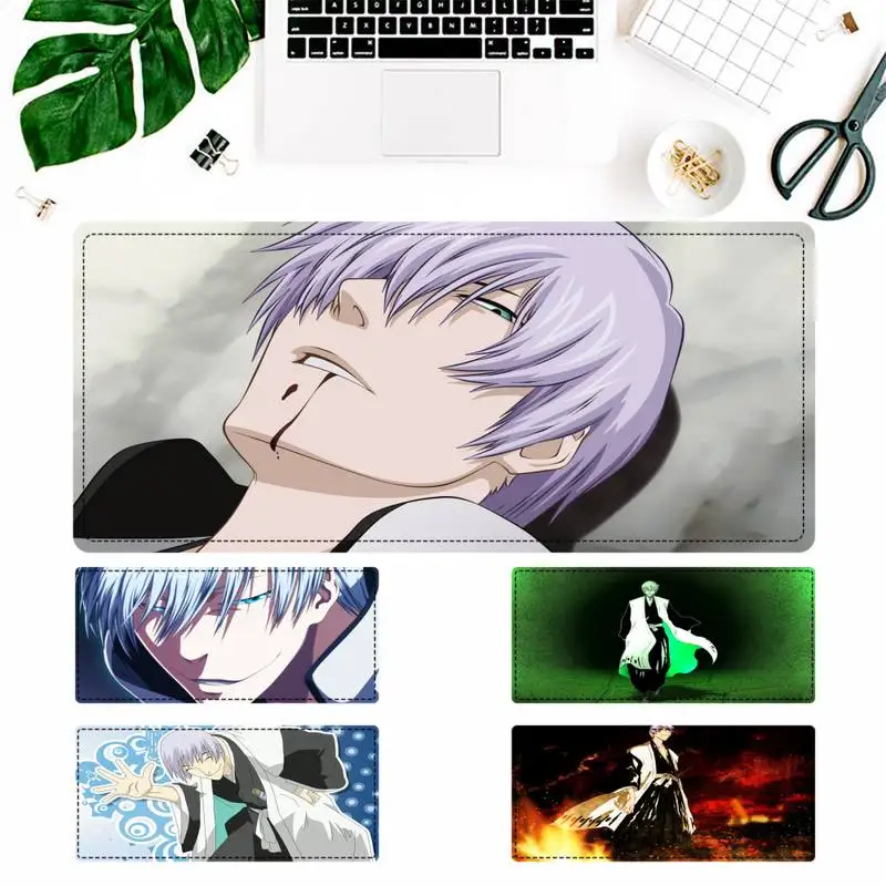 Милый отбеливающий коврик для мыши Gin Ichimaru игровой клавиатуры Настольный игровые