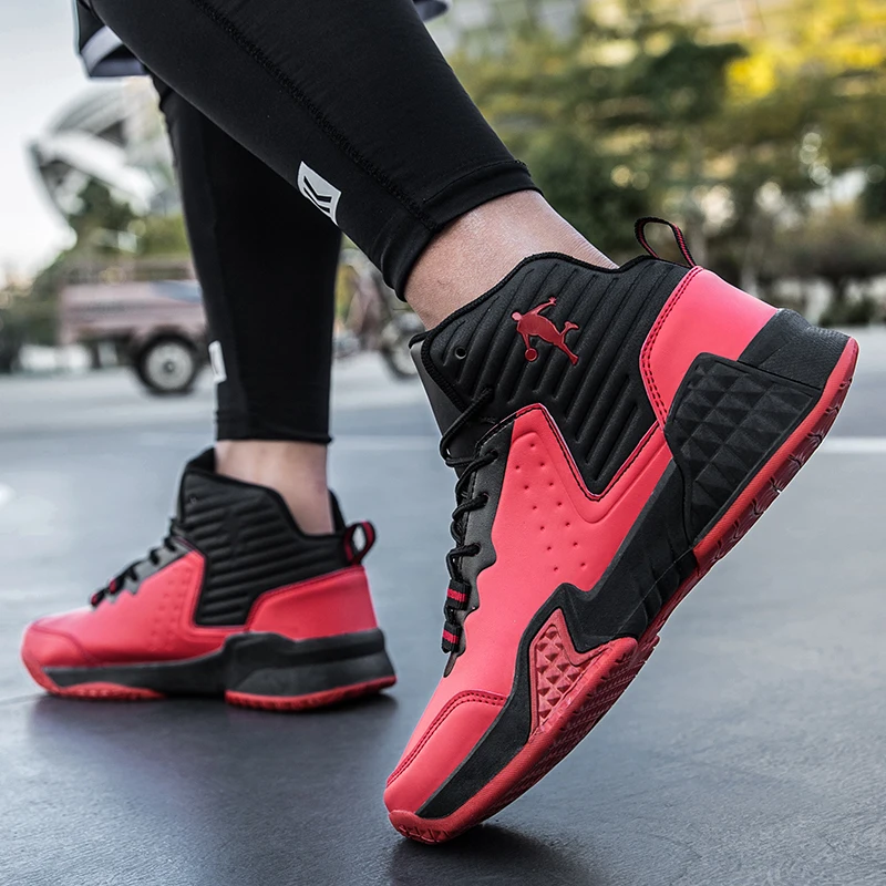 

Mixed Color Basketball Shoes Men Sport Basket Sneakers Unisex Outdoor Breathable Sport Boots Mens Trainers Athletic Shoes 2021