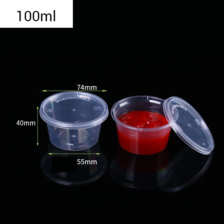 Пластиковые банки для слаймов емкостью 25/40/100 мл 10 шт./лот|Бутылки и коробки| |
