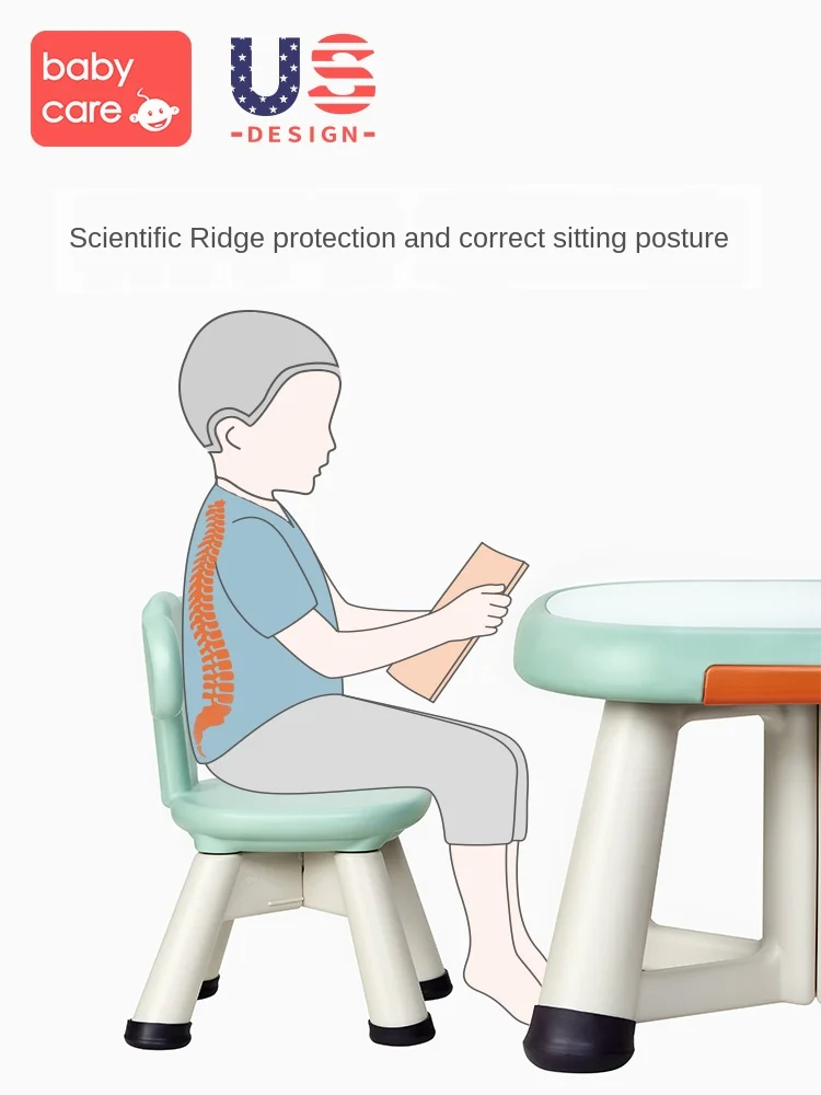 Multifunctional Children's Table And Chair Baby Set Learning Game Scientific Spine Protection Kids Desk |