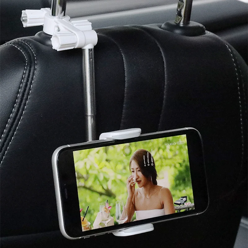 car rearview mirror mount phone holder for 4 0 6 1 inch phone gps seat smartphone car phone holder stand adjustable support free global shipping