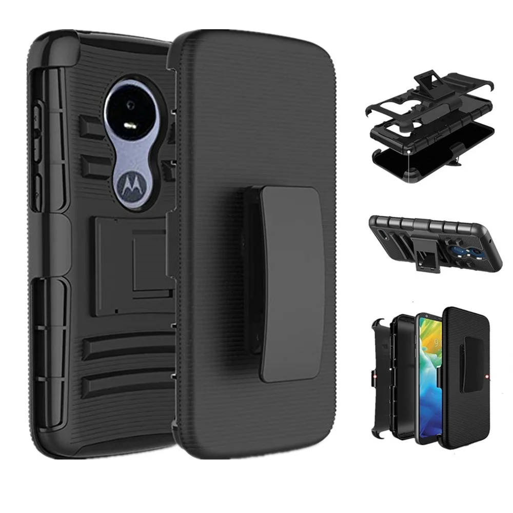 Прочный чехол для Motorola Moto Z2 Z3 Z4 Play E5 E6 Go Plus G6 G7 G8 One Marco G стилус с подставкой|Бамперы|