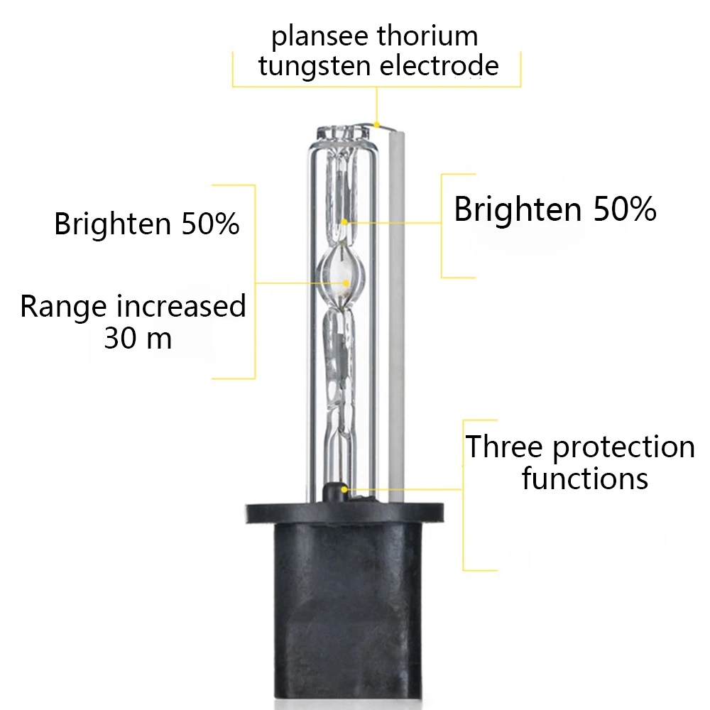Набор ксеноновых ламп CARCTR автомобильные лампы для фар 2 шт. ксеноновые