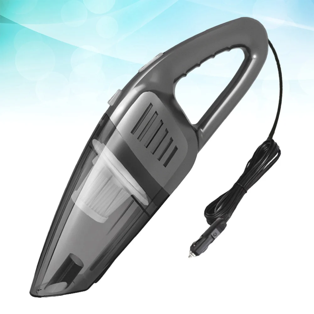 

Wired Handheld Dust Busters Wet and Dry Portable Auto Vacuum Cleaner for Car (Black)