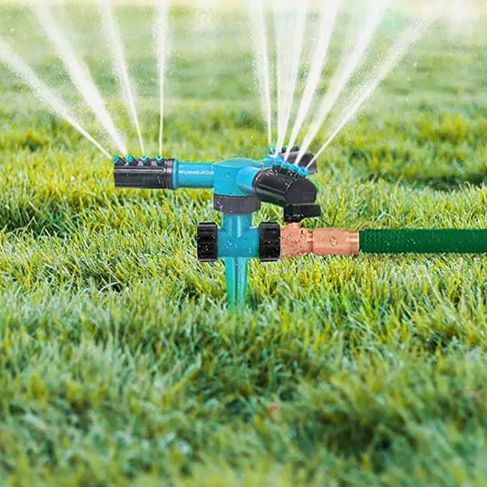 

Automatic Garden Sprinklers Watering Grass Lawn Rotational Nozzle Sprayer Water Sprinkler System Home Garden Supplies