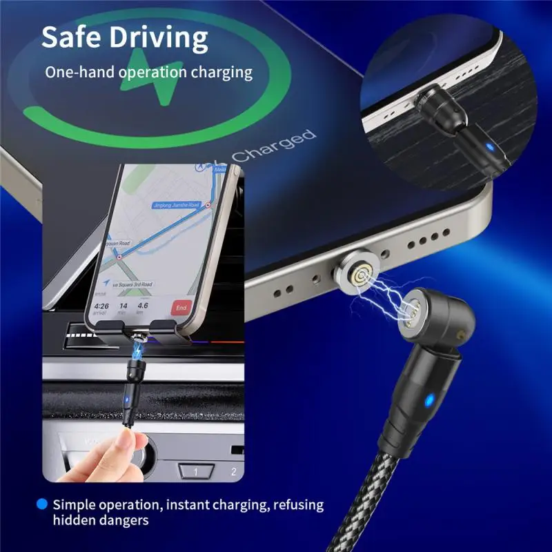 Магнитный кабель USB C на Type 60 Вт быстрая зарядка 4 0 PD для Huawei P40 зарядный Дата-кабель