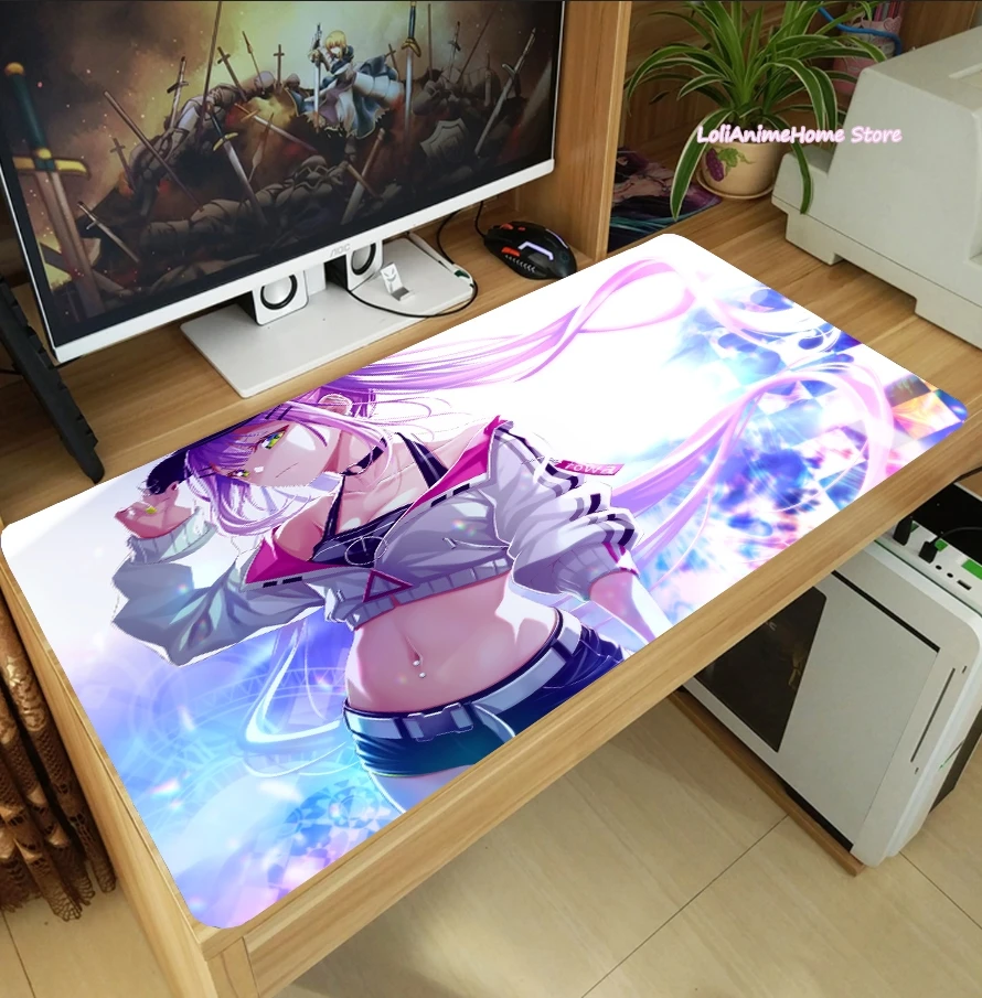 Большой игровой коврик для мыши Tokoyami Towa Hololive YouTuber |