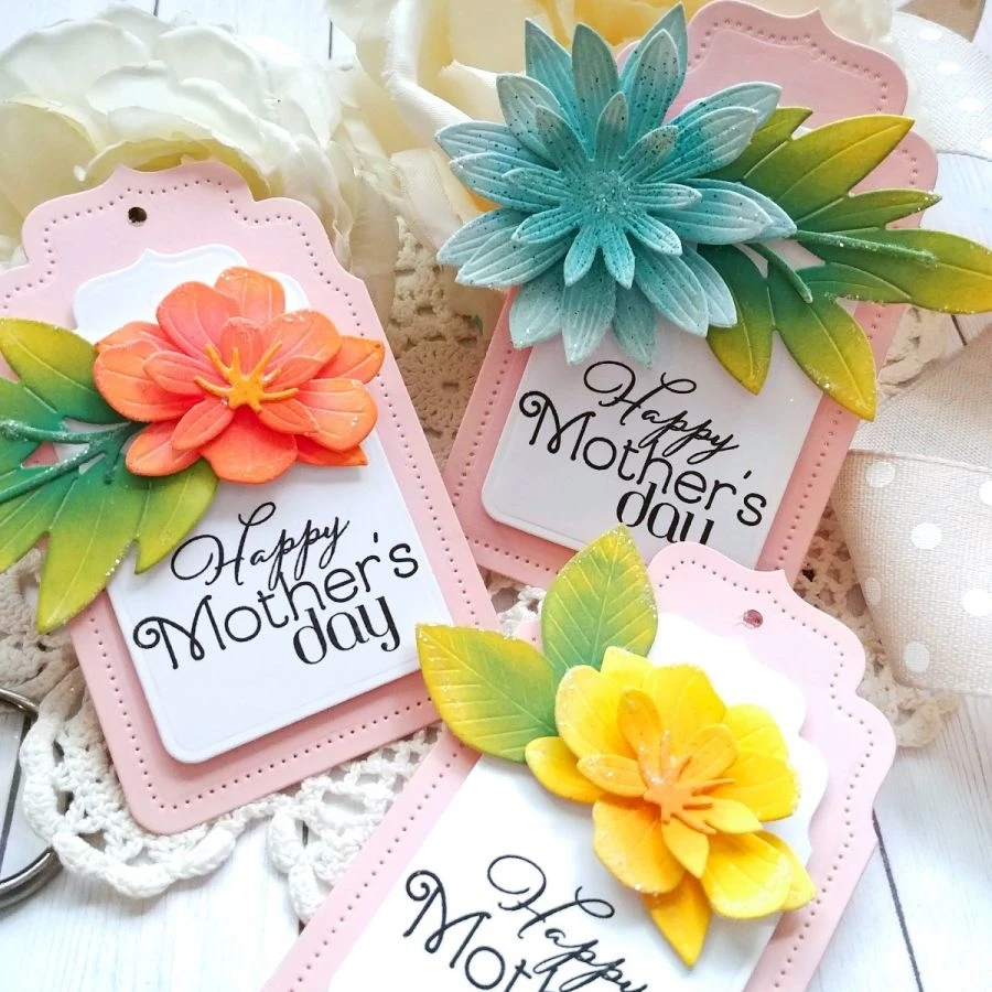 

Blooming flower Metal Cutting Dies for DIY Scrapbooking Crafts Dies Cut Stencil Maker Photo Album Template Handmade Decoration
